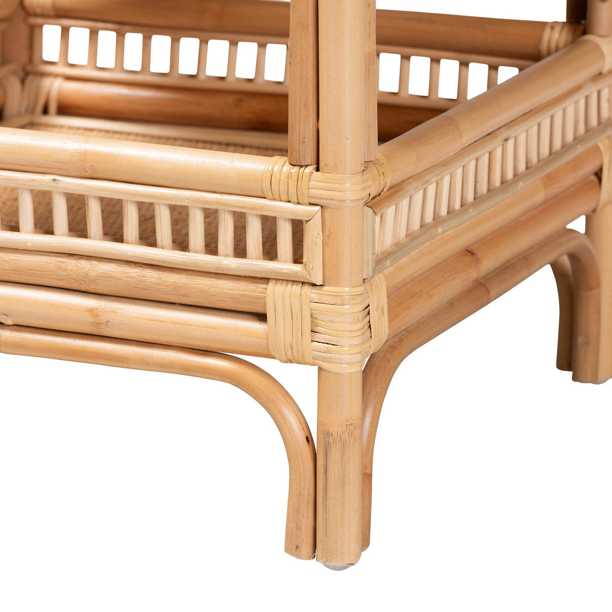   Modern European furniture - Rattan 2 Tier End Table - www.oroa.com | Oroa.com