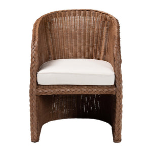 Modern European furniture - Braided Rattan Accent Chair - www.oroa.com
