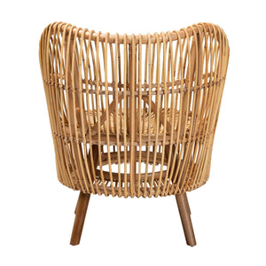 Rattan Rods Lounge Chair | Bali Loom Nagoya | Oroa.com