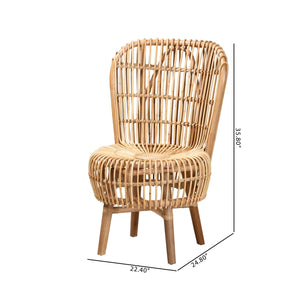 Rattan Rods Lounge Chair | Bali Loom Nagoya | Oroa.com