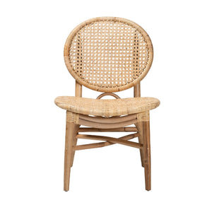 Modern European furniture - Round Back Rattan Dining Chair - www.oroa.com