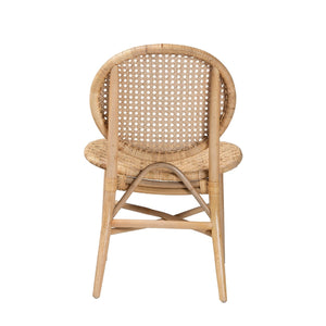 Modern European furniture - Round Back Rattan Dining Chair - www.oroa.com