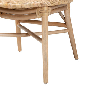Modern European furniture - Round Back Rattan Dining Chair - www.oroa.com