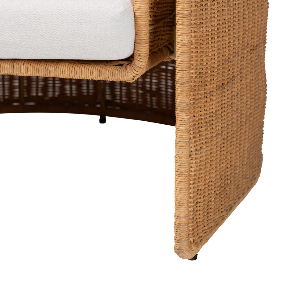 Modern European furniture - U Shaped Rattan Lounge Armchair - www.oroa.com