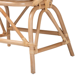 Modern European furniture - Boho Rattan Peacock Accent Chair - www.oroa.com