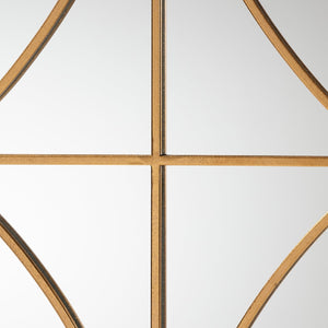 Modern European furniture - Gold Arched Accent Wall Mirror - www.oroa.com