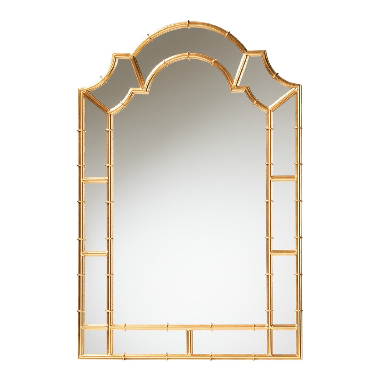 Modern European furniture - Antique Goldleaf Accent Wall Mirror - www.oroa.com