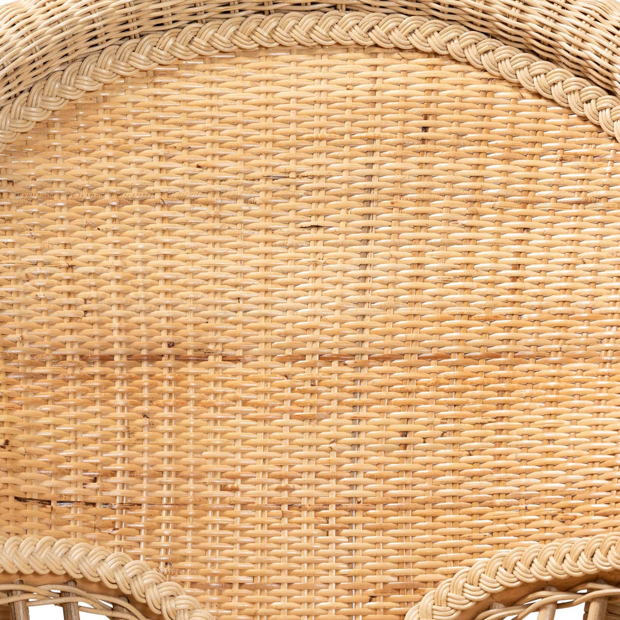 Modern European furniture - Woven Natural Rattan Accent Chair - www.oroa.com