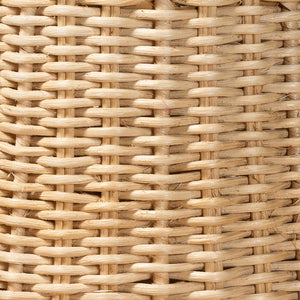 Modern European furniture - Scalloped Natural Rattan Pendant Lamp - www.oroa.com