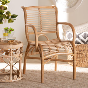 Modern European furniture - Rattan Rods Bohemian Lounge Chair - www.oroa.com