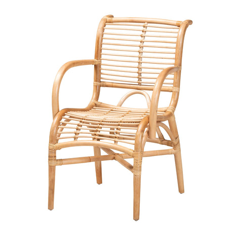 Modern European furniture - Rattan Rods Bohemian Lounge Chair - www.oroa.com