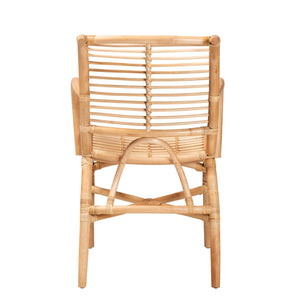 Modern European furniture - Rattan Rods Bohemian Lounge Chair - www.oroa.com