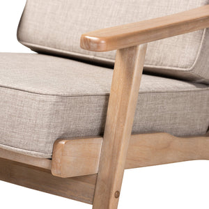 Oak Framed Lounge Chair | Bali Loom Sigrid | Oroa.com
