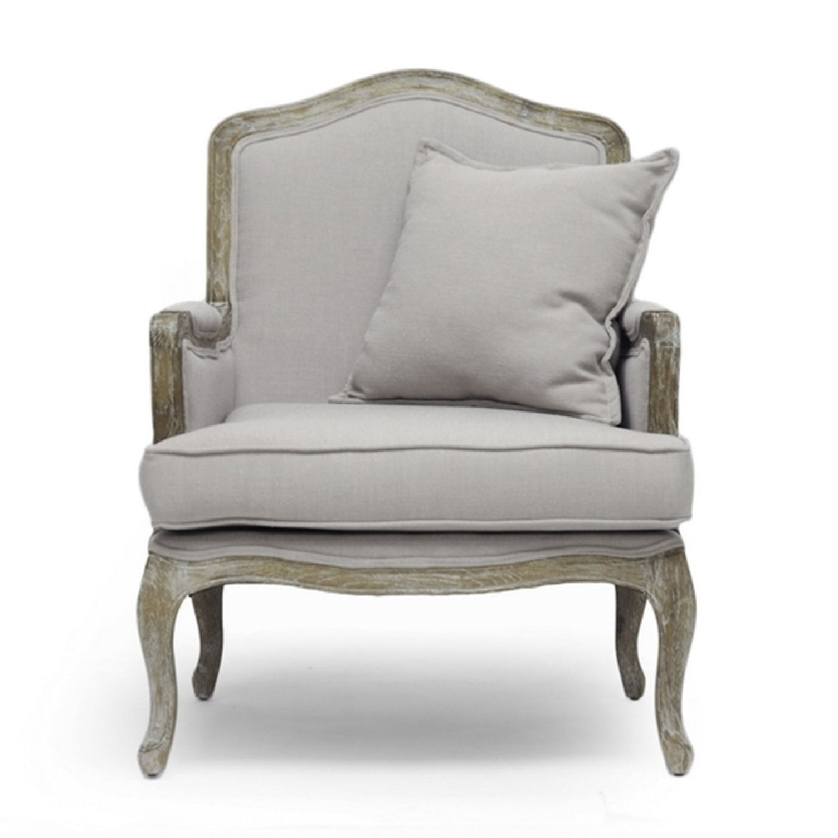 Modern European furniture - Antiqued French Style Accent Chair - www.oroa.com