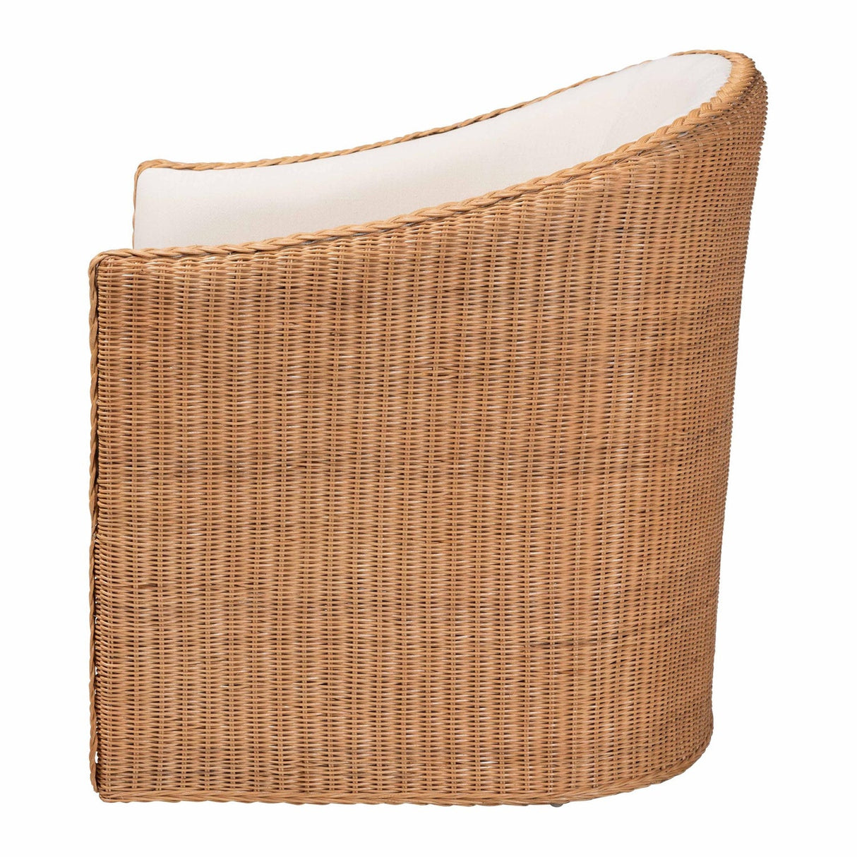 Modern European furniture - Padded Rattan Bohemian Lounge Chair - www.oroa.com