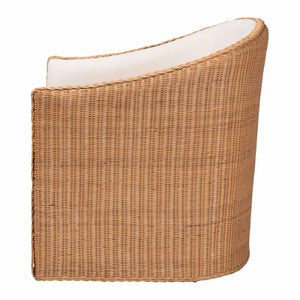 Modern European furniture - Padded Rattan Bohemian Lounge Chair - www.oroa.com