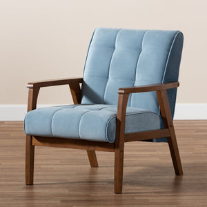 Tufted Velvet Accent Chair | Bali Loom Asta | Oroa.com