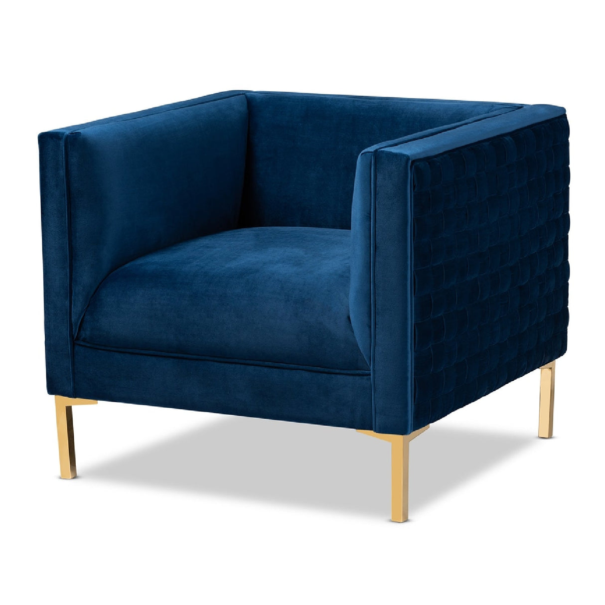 Woven Velvet Accent Chair | Bali Loom Seraphin | Oroa.com