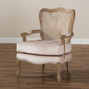 Velvet Seat Accent Chair | Bali Loom Vallea | Oroa.com