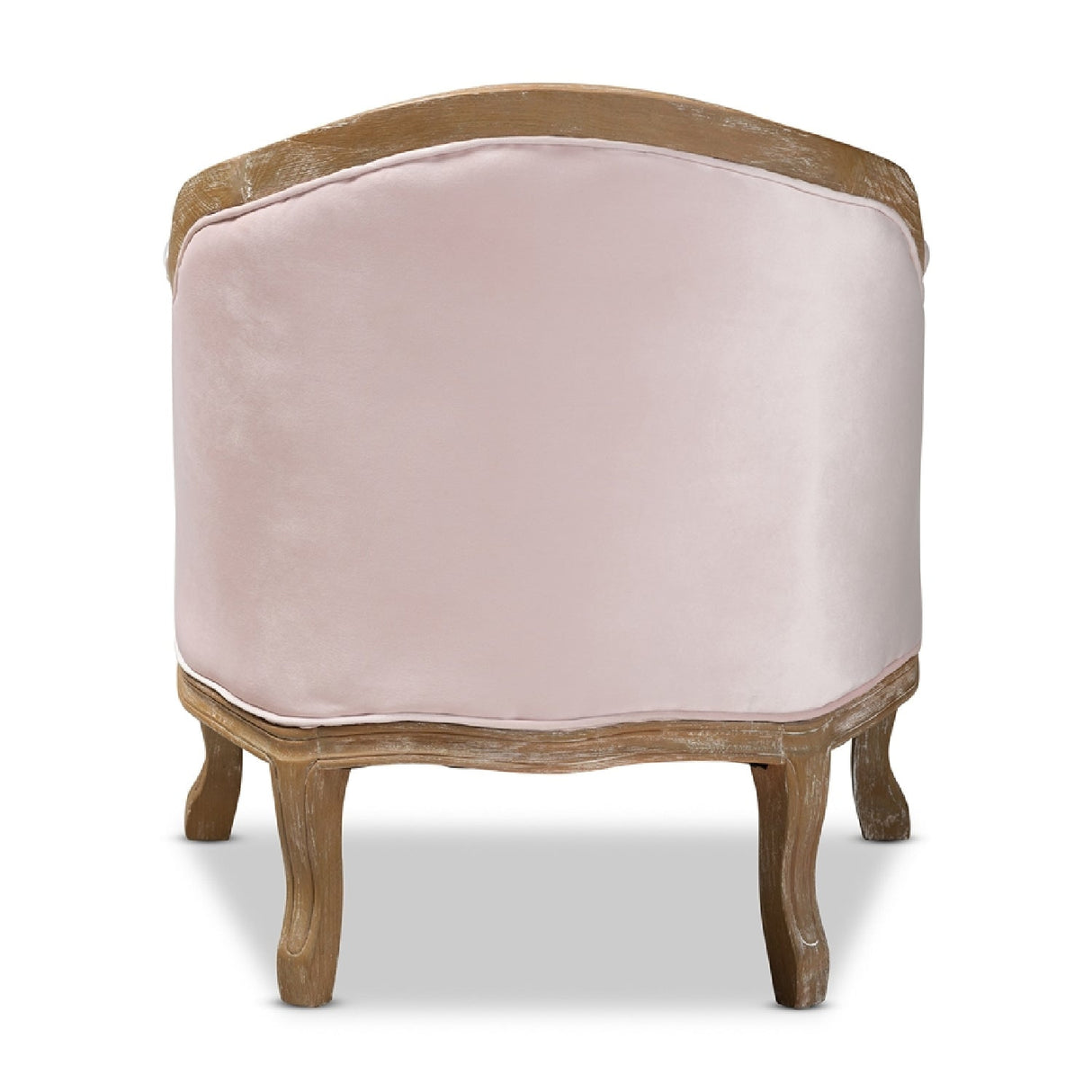 Tufted Pink Velvet Accent Chair | Bali Loom Genevieve | Oroa.com