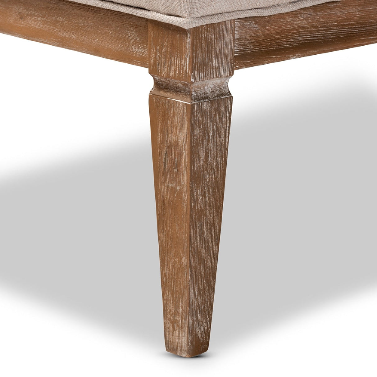Modern European furniture - Button Tufted Beige Accent Barrel Chair - www.oroa.com