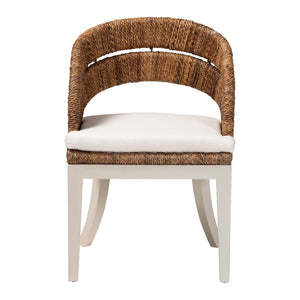 Modern European furniture - Seagrass Padded Dining Chair - www.oroa.com