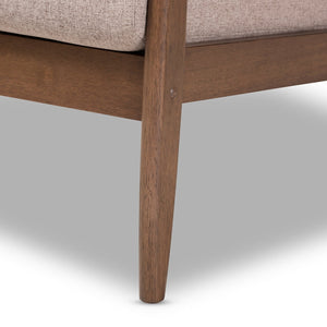 Walnut Framed Lounge Chair | Bali Loom Venza | Oroa.com