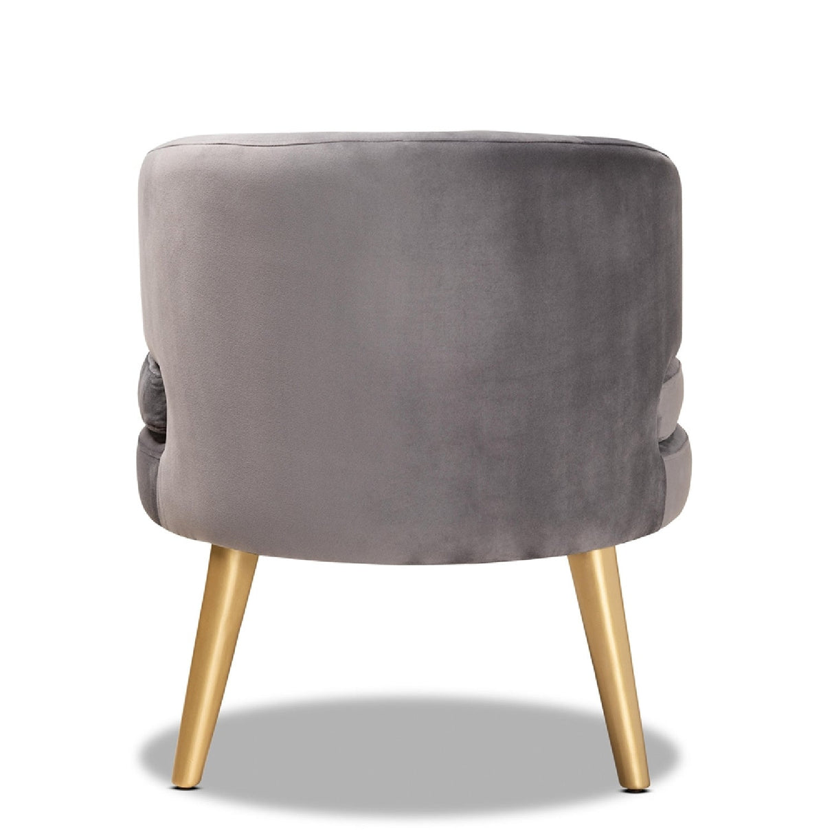 Round Velvet Accent Chair | Bali Loom Baptiste | Oroa.com