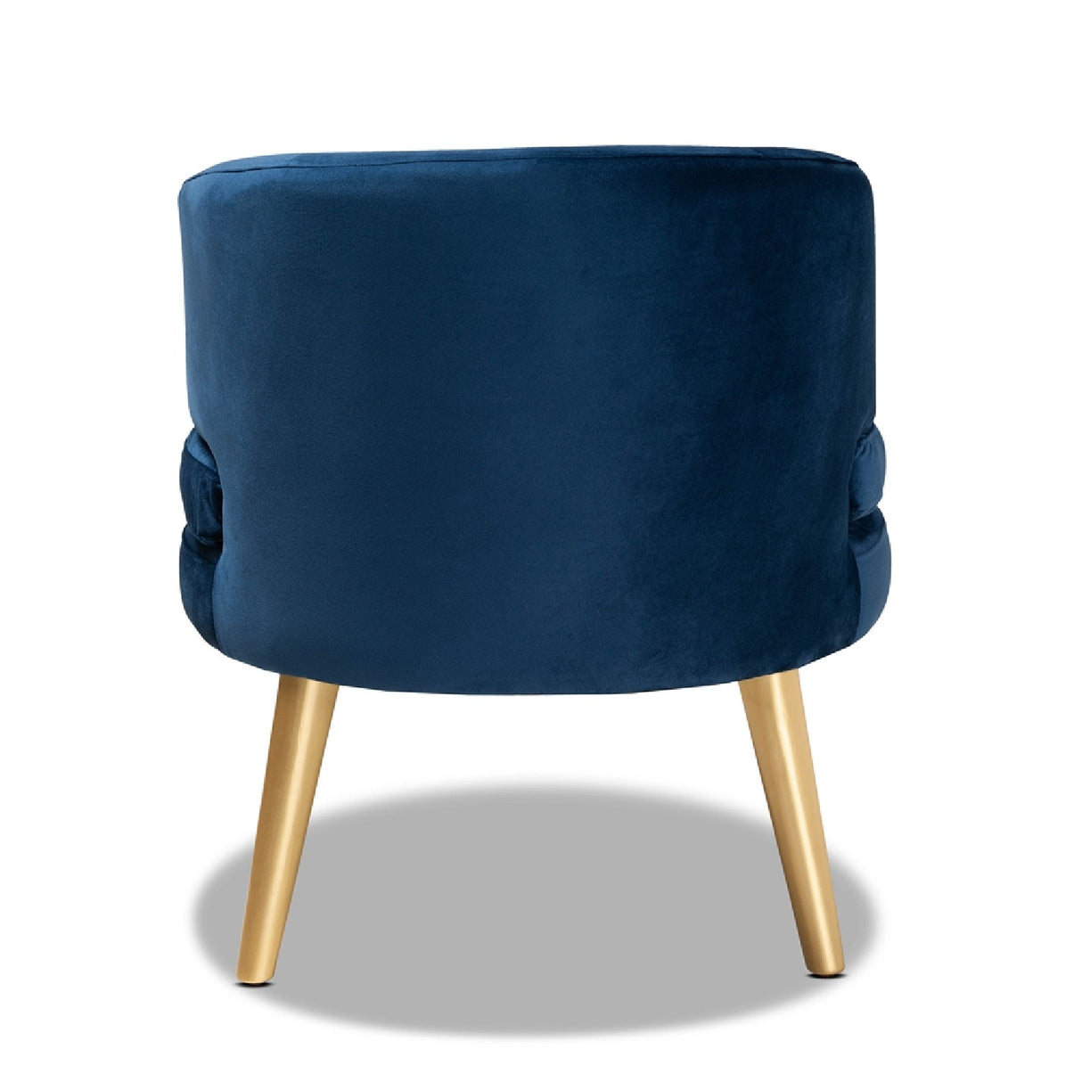 Round Velvet Accent Chair | Bali Loom Baptiste | Oroa.com