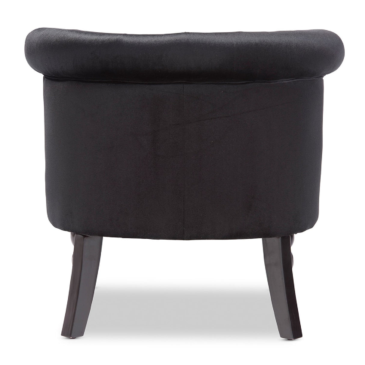 Black Velvet Vanity Accent Chair | Bali Loom Flax | Oroa.com