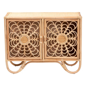   Modern European furniture - Floral Woven 2 Door Cabinet - www.oroa.com | Oroa.com
