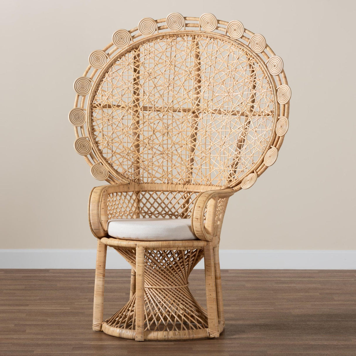 Modern European furniture - Modern Boho Peacock Accent Chair - www.oroa.com