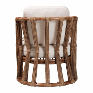 Modern European furniture - Woven Seagrass Accent Chair - www.oroa.com