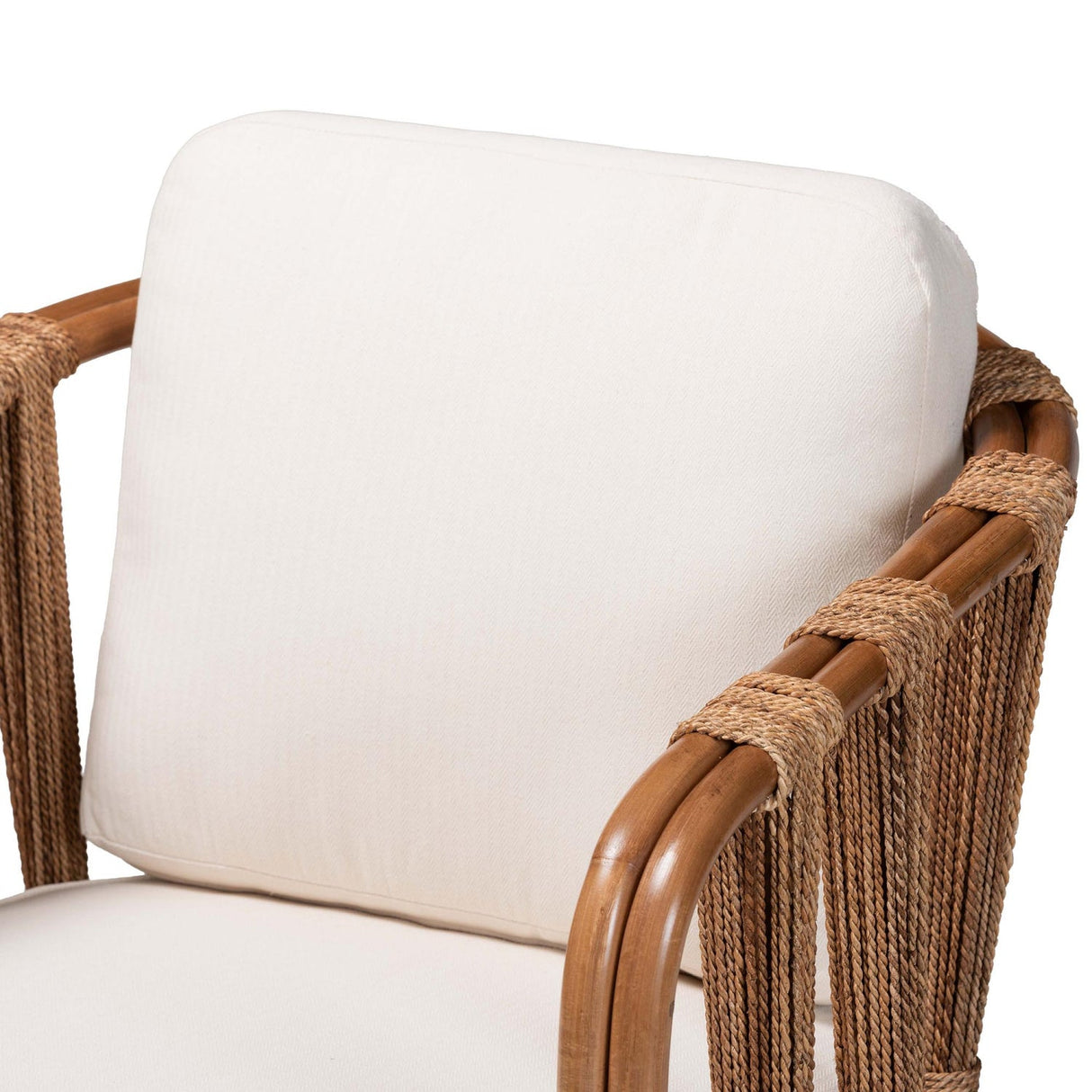 Modern European furniture - Woven Seagrass Accent Chair - www.oroa.com