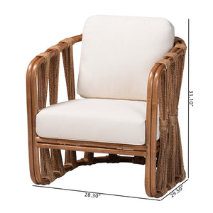 Modern European furniture - Woven Seagrass Accent Chair - www.oroa.com