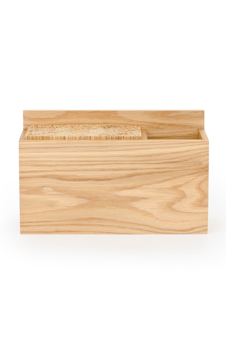 Wooden Rectangular Utensils Holder | Wireworks Block | Oroa.com