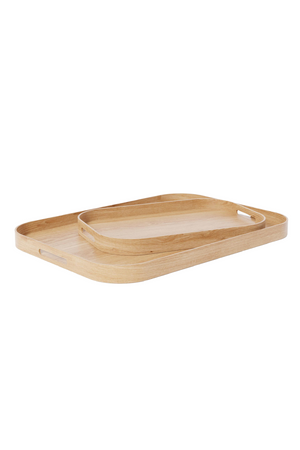 Matte Lacquered Rectangular Tray S | Wireworks Bellhop | Oroa.com