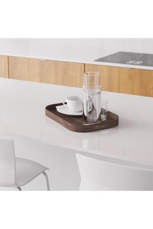 Matte Lacquered Rectangular Tray S | Wireworks Bellhop | Oroa.com