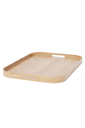Matte Lacquered Rectangular Tray L | Wireworks Bellhop | Oroa.com