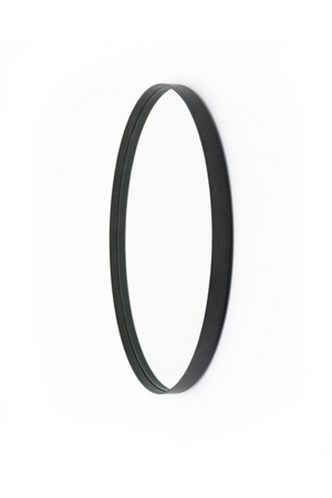 Oak Wooden Round Wall Mirror | Wireworks Glance 660 | Oroa.com