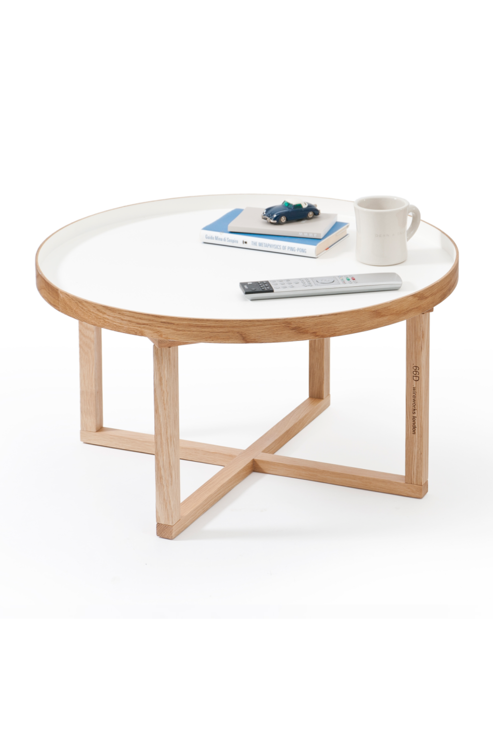 Wooden Round Coffee Table | Wireworks | Oroa.com