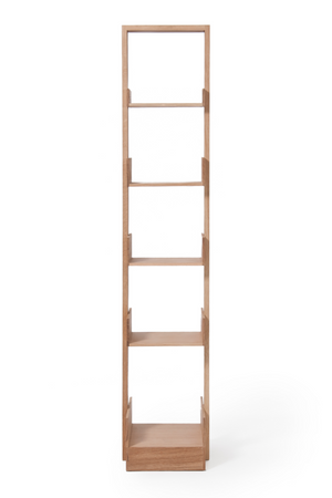 Wooden Five-Shelf Freestanding Bookcase | Wireworks Bookie | Oroa.com