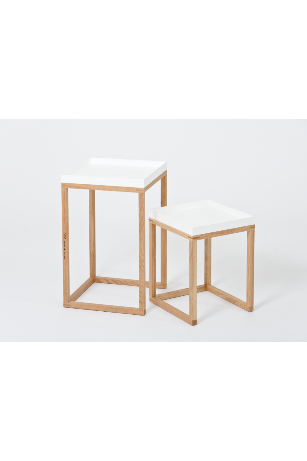 Wooden Nesting Side Table Set | Wireworks | Oroa.com