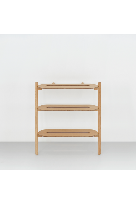 3-Tier Wooden Shoe Organizer | Wireworks Tidy | Oroa.com