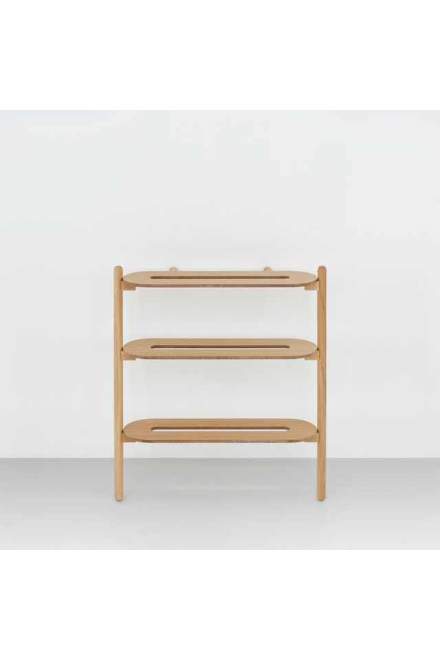 3-Tier Wooden Shoe Organizer | Wireworks Tidy | Oroa.com