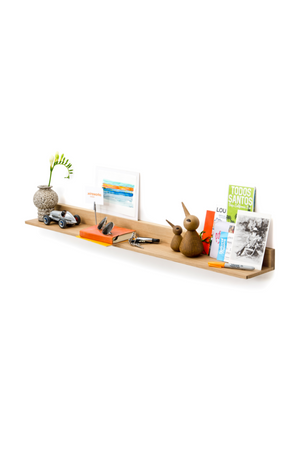 Wooden Wall Display Shelf | Wireworks Curio | Oroa.com