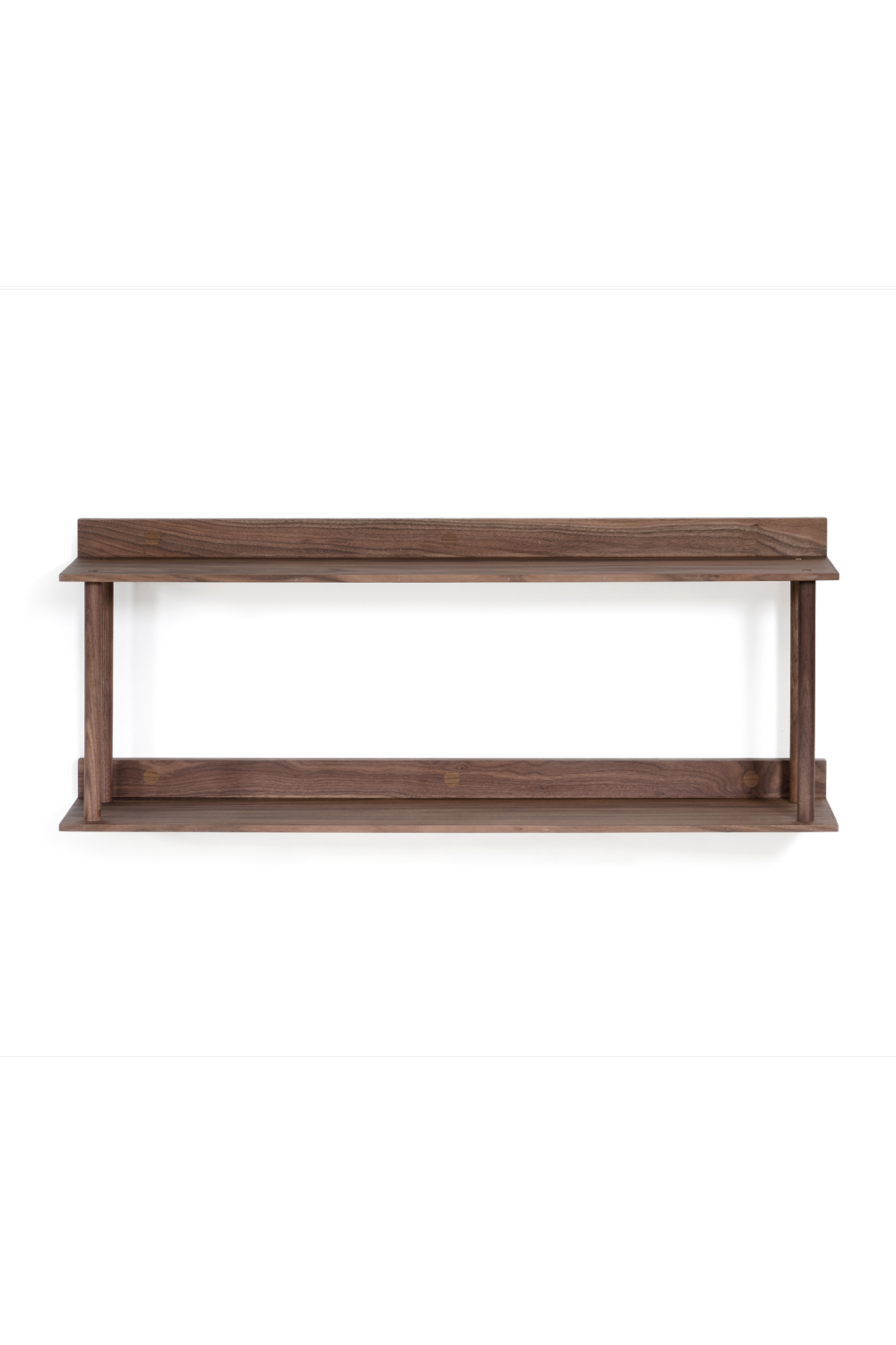 2 Level Wooden Wall Shelf | Wireworks Platform 2 | Oroa.com