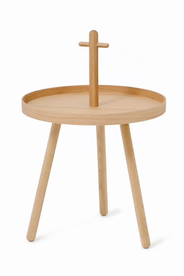 Wooden Portable End Table | Wireworks Pick Me Up | Oroa.com