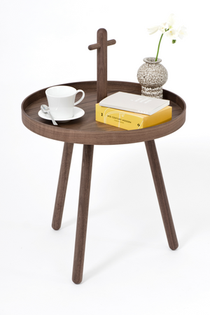 Wooden Portable End Table | Wireworks Pick Me Up | Oroa.com