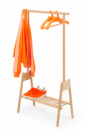 Natural Oak Hang Rail | Wireworks Hang Up | Oroa.com